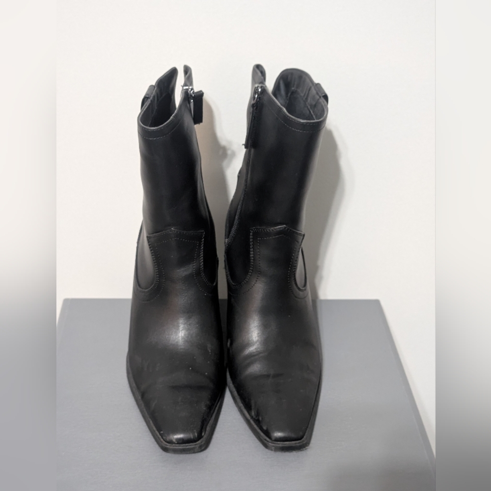 Scoop Black Ankle Boots